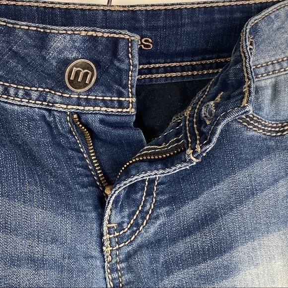 Maurices Distressed Skinny Jeans Women's Small Stretch Low Rise Faux Pockets - Picture 7 of 9